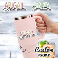 Custom Name Sticker | Personalized First And Last Name Sticker | Personalized Laptop Sticker | Water