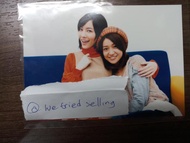 PHOTO MATSUI JURINA & OSHIMA YUKO SINGLE AKB48 SO LONG!
