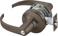 Yale PB4705LNX613E Door Lever Lockset, Cylinder Lock,