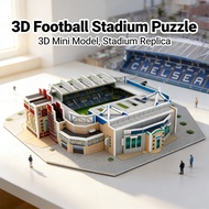 Stamford Bridge Trafford Stadium 3D footballstadiummodel Mini World Anfield puzzle
