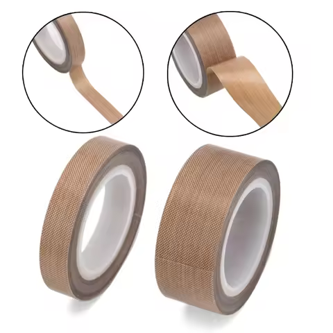 PTFE Coated Fiberglass Tape Vacuum Machine Sealing Tape Hand Impulse Sealers Electrical Insulation T