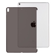 Half edge Transparent soft jelly case for iPad Pro 10.5 inch A1701 A1709 A1852 iPad Air 3 2019 A2152 A2123 A2153 A2154 TPU cover can work with keyboard Smart Cover