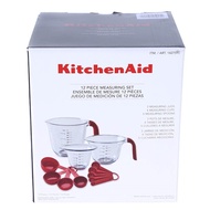 KitchenAid Measuring Cup & Spoon Set 12P MIxing Bowls Acrylic Material
