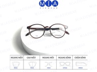 Gọng kính nhựa oval Velocity 98452 nhựa dẻo chính hãng hàn quốc thời trang nữ MIA EYEWEAR