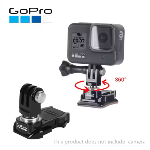 Original For GoPro Mount ABJQR-001 360 Degree Gopro Ball Joint Buckle Cameras Accessories