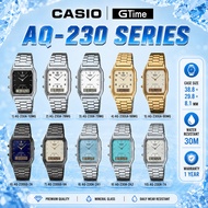 [ORIGINAL + 1YR WARRANTY] CASIO AQ-230 SERIES AQ-230A-1D AQ-230GA-9B AQ-230GA-9 AQ-230GG MAN UNISEX 