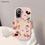 Softcase For Realme C67 C65 C63 C61 C55 C53 C51 C35 C21Y C25Y Cartoon Disney Character Back Cover Ca