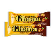 ขนมเกาหลี กาน่า ช็อกโกแลต บาร์ อัลมอนด์ - ลอตเต้  ( NEW )Gana Choco Bar Almond - Lotte가나쵸코바아몬드-롯데 43g พร้อมส่ง หมดอายุ  3-12-24