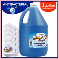 ♣ ✒ ☼ Mighty Clean/All Mighty Dishwashing Liquid Lemon,Calamansi,Antibac  - DWL - 1 Gallon
