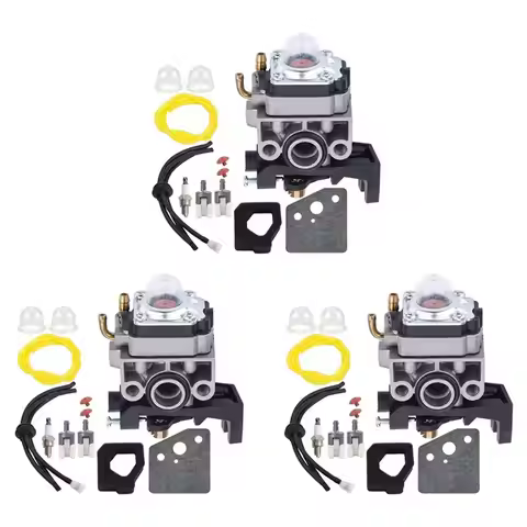 AU28-3X Carburetor Kit For Honda GX25 GX25N GX25NT GX35 FG110 FG110K1 HHT35 HHT25S 4-Cycle Engine Re