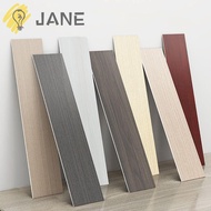 JANE Floor Tile Sticker, Wood Grain Self Adhesive Skirting Line, Home Decor Windowsill Living Room Waterproof Corner Wallpaper