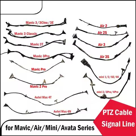 Gimbal Signal Cable For DJI MAVIC 3 Series Air 2/2S 3/3S Mini 1/2/SE/4K 3/3Pro/4Pro Autel Max 4T/4N 