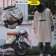 Unisex Waterproof Motorcycle Rain Coat Cycling Raincoat Baju Hujan Motor Rain Coat Motorcycle