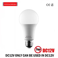 ไฟหลอดไฟ LED E27 DC 12V Smd 2835ชิปโคมไฟ E27 3W 6W 9W 12W 15W 18W หลอดไฟกีฬาหลอดไฟไฟ Led สำหรับกลางแ