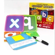 Big abc FLASH CARD Square Shape