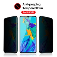 Full-screen Anti-peep Film Privacy Tempered Glass Flim Clear Screen Protector For HUAWEI P50 P20 P30 P40 P40Lite Pro Mate20 Mate30 Pro Mate20Rs