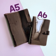 [Artopia] Binder Jet Black Jelly A5 A6 6 Hole OrganizerRing