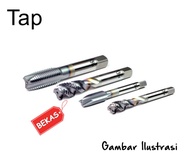 Tap Mesin M10 HSS Bekas Taps M 10 X 1.25 YAMAWA OSG YG-1 Seken