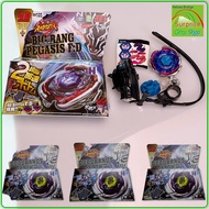 Rapidity 4D System Beyblade Burst Metal Fusion Top with Launcher – Big Bang Pegasus / L-Drago / Fang
