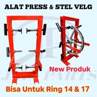 Wheel Press Tool Spoke Rim Adjustment 14Ring 17 Motorcycle Rim Adjustment Tool