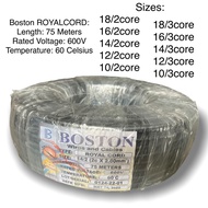 ROYAL CORD BOSTON BRAND 10/2C 10/3C 12/3C 12/2C 14/3C 14/2C 16/3C 16/2C  SHUTA BRAND