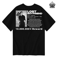 BTS T-shirt JUNGKOOK Lost Boyfriend Cotton Combed 30s / Bts Baju / Kpop Bts Jimin T-shirt / Bts Love