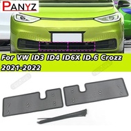 For Volkswagen VW ID3 ID4 ID6X ID.6 Crozz Insect Net Sequins Car Styling Water Tank Protective Net C