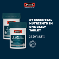 [EXP 19 NOV 2026] [Twin Pack]  Swisse Ultivite E-Sential Multivitamin Plus 30 Tabs