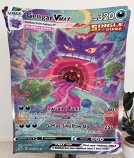 READ Gengar VMAX 271/264 FusionStrike Full Alt Alternate Art BLANKET 50x60 Large