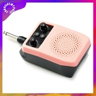 [87MY]Mini Electric Guitar Amp 5W Portable Guitar Amp  Built-in 4 Effects Guitar Amp Rechargeable Sm