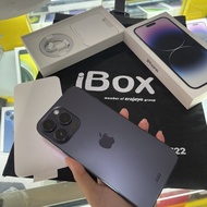 Second iphone 14 pro max 128 purple IBOX mls lengkp