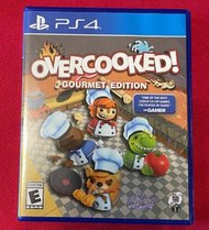 鯨魚屋 PS4 二手 煮過頭 OVERCOOKED 美版 英文版