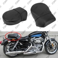 Motorcycle Rear Passenger Seat Pillion Cushion For Harley Sportster Iron 883 883C 883N XL1200 2007-2