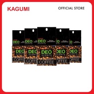 AIR FRESHENER KAGUMI DEO SCENTS COFFEE (5 PACKS) DS-2