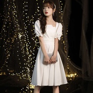 dress for women maxi cash White French small evening dress skirt socialite banquet temperament summe