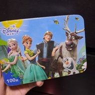 100片 木質拼圖 冰雪奇緣 frozen anna elsa puzzle