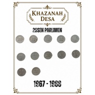 Syiling 20 Sen Malaysia Lama (Parlimen) 1967 - 1988