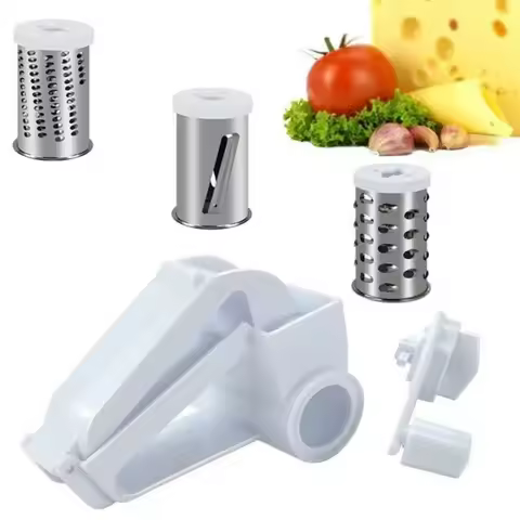 Three in One Set Hand Rotating Cheese Planer Creative Kitchen Tool Cheese Cheese Grater Multifunctio