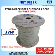 GA Outdoor Fiber Optic Drop Cable with IB 1Core 1KM - TM Certified