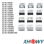 1-5PCS OJ-SS-105 112 124LM DM LMH HM2 3A 5A 8A 10A relay OJ-SS-105LM OJ-SS-112DM OJ-SS-124LMH OJ-SS-