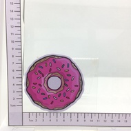 D108 Pink Donut Sticker