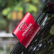 Mazda Car Sticker Wash Label Style Trunk Door Decals PVC Auto Decoration Care Sticker For 2 3 CX5 Mazda2 6 5 CX9 BT50 CX30 CX8 CX3 Accessories 2023 2024