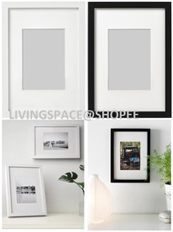 RIBBA Frame Photo frame A4 / 8R / 21x30 cm / 8 x 12 inches / black white