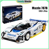 Mazda 787B,Building Blocks,1:10 RC Racing,Four Rotor Engine,Toys Gifts for Boys,C63007