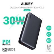 AUKEY PB-Y42 Sprint X 30W PD 20000mAh Portable Power Bank for Mobile & Macbook Air (24 Months Warran