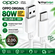 OPPO 8A 80W SUPERVOOC USB-A to Type-C Fast Charging Charger Cable