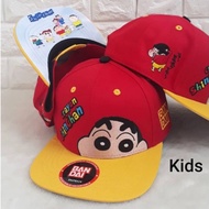 NEW kids cap crayons sinchan topi sin chan lelaki wanita snapback baseball hats trucker casual summe