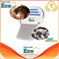 Eco Home หวีสางเหา หวีเสนียด หวีเหาไข่หลุดตัวหลุด หวีเหาเกลี้ยง หวีเหาหาย หวีกำจัดเหา หวีสางเหาสแตนเ