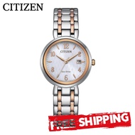 Citizen EW2696-84A Women's Eco-Drive Citizen L Silver Dial Stainless Steel Strap Watch