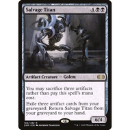 Salvage Titan 2XM Double Masters Magic the Gathering Card [MTG]